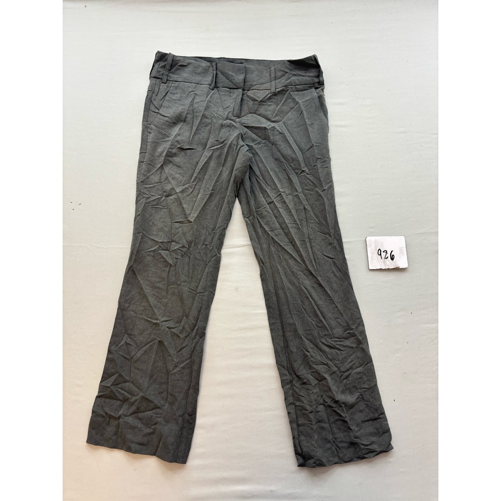 The Limited Drew Fit Gray Straight Leg Dress Pants Trousers 4